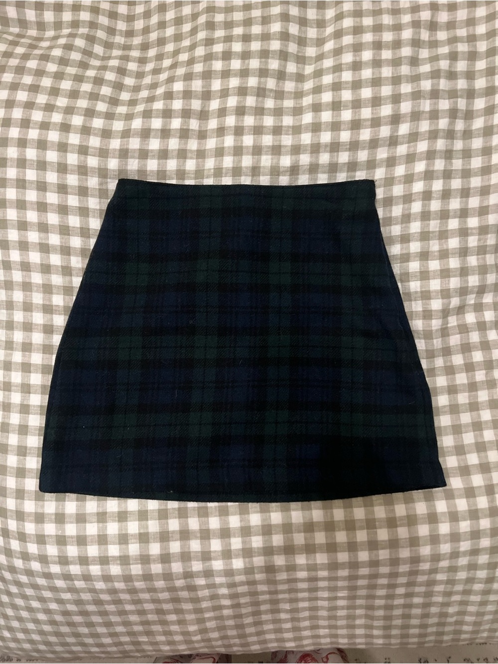 Abercrombie & Fitch Plaid Mini Skirt